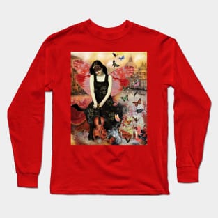 Musical  Angel Long Sleeve T-Shirt